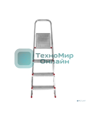 Стремянка металлическая Rexant 4 ступеньки, усиленный профиль