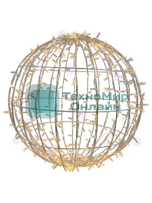 Шар светодиодный Neon-night Ø 50 см, 200 светодиодов, теплый белый цвет свечения с эффектом мерцания