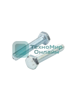 Болт шестигранный Kranz DIN 933, 8х45, короб (20 шт./уп.)