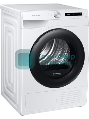 Сушильная машина Samsung DV90T5240AW/LP белый, 9 кг, сушка - тепловой насос, программ - 14, 60 x 85 x 65 см