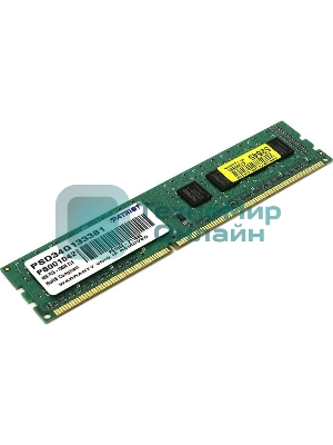 Оперативная память Patriot, DDR3, 4GB (1x4 GB), 1333 MHz, CL9, DIMM
