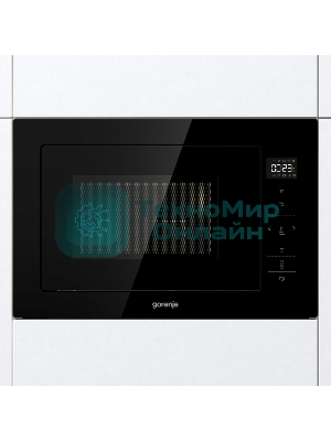 Встраиваемая микроволновая печь Gorenje BM251SG2BG, 25л, 900Вт, черный