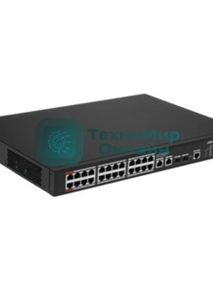 Коммутатор Dahua DH-AS5500-24GT4XF, 24×1 Гбит/с + 4×10 Гбит/с SFP+, управляемый