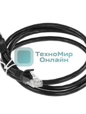 Патч-корд UTP Cablexpert PP6U-1M cat.6, 1м, литой, многожильный, серый