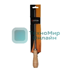 Напильник 200 мм полукруглый деревянная рукоятка