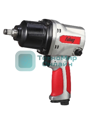 Гайковерт пневматический FUBAG IW 900100194 ударный 1/2'' 360л/м 880нм 6.3 бар 1/2''