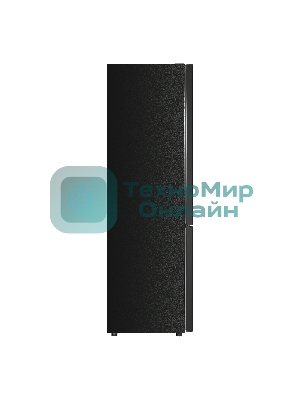 Холодильник Maunfeld MFF176SFSB черный двухкамерный 188/75л морозилка снизу, ручная разморозка