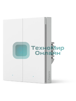 Выключатель умный двухклавишный Aqara Smart Wall Switch H1 (WS-EUK02)