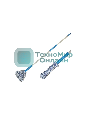 Швабра для пола ТВИСТ с насадкой из микрофибры MopM6