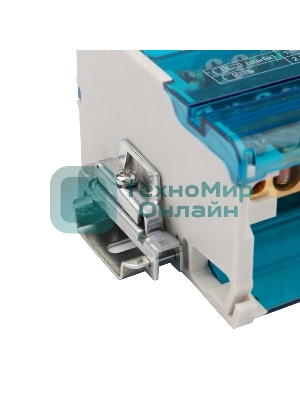 Ограничитель на DIN-рейку (металл) 1 винт Rexant (пакет 10 шт./уп.)