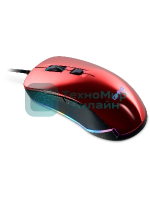 Мышь проводная GMNG 850GM красный, 7200 dpi, USB, кнопки - 6