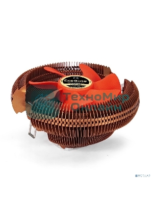 Кулер для процессора ExeGate EE90-PWM.Cu бронзовый, 90 мм, алюминий/медь, 2400 об/мин, 24 дБ, 4 pin, 80 Вт, 58 мм