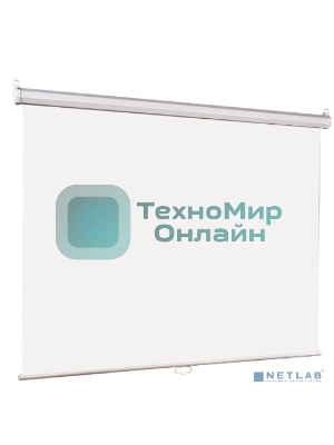 Настенный экран Lumien Eco Picture 128х171 см (рабочая область 122х165 см) Matte White восьмигранный корпус, возможность потолочн./настенного крепления, уровень в комплекте, 4:3 (треугольная упаковка)