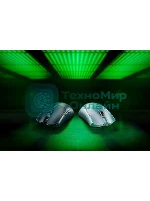Мышь беспроводная/проводная Razer Viper V3 Pro белый, 35000 dpi, радиоканал, USB, кнопки - 8