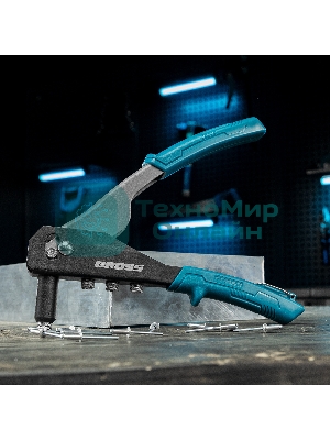 Заклепочник ручной Gross 260 мм, заклепки 2,4-3,2-4,0-4,8 мм