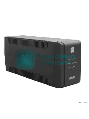 Источник бесперебойного питания HIDEN EXPERT ULI600E 600ВА/360Вт Линейно-интерактивный,4xIEC C13 LED, USB, встроенный АКБ 1 x 12В/7Ач УТ-00002431