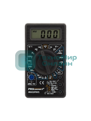 Портативный мультиметр PROconnect M838 (DT838)