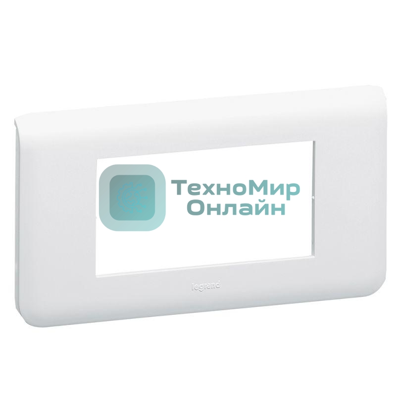 Рамка 4 мод. Mosaic New бел. Legrand 078814