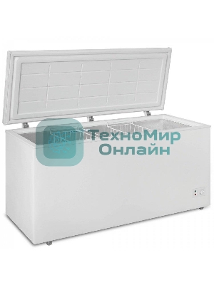 Морозильный ларь Бирюса Б-455KX белый, 420л