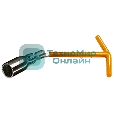 Ключ свечной Sparta 16 мм, с шарниром