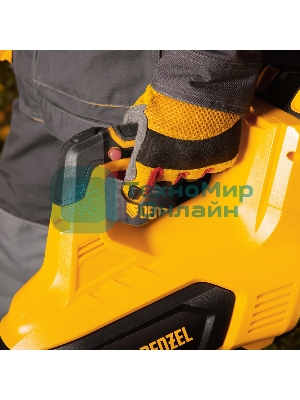 Воздуходувка аккумуляторная RB180-36, Li-ion, 36 В, 4 Ач, 180 км/ч, 820 м3/ч Denzel