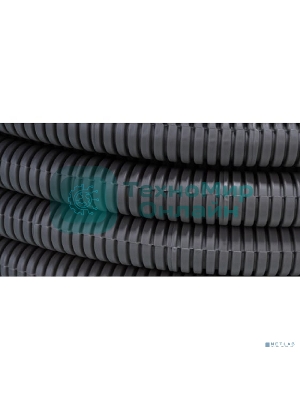 Труба гофрированная ПВХ ЭРА (серый) d 25 мм с зонд. легкая 50 м (12)