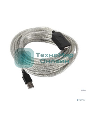 Кабель-адаптер VCOM VUS7049-20M USB2.0-repeater, удлинительный активный <Am-->Af 20м