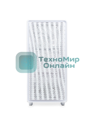 Компьютерный корпус HSPD M510, Mesh Mid Tower, белый, TG, 0.5 SPCC, 4x120мм ARGb ATX, mATX, mITX 180/280/160мм 1x2.5