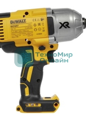 Гайковерт 3/4'', 950Нм, б/бат DeWalt 18В XR DCF897N