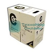 Кабель информационный Lanmaster LAN-5EFTP-OUT кат.5е F/UTP общий экран PVC внешний 305м черный