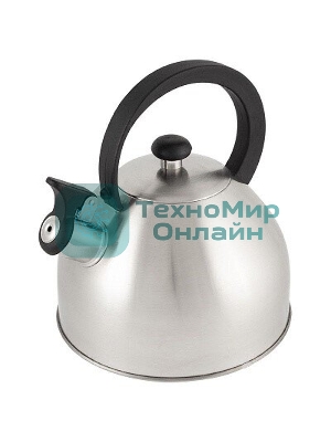 Чайник для плиты MALLONY из нерж стали со свистком 