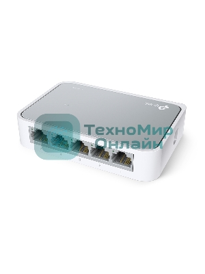 Коммутатор TP-Link SOHO TL-SF1005D Коммутатор 5-port 10/100M mini Desktop Switch, 5 10/100M RJ45 ports, Plastic case