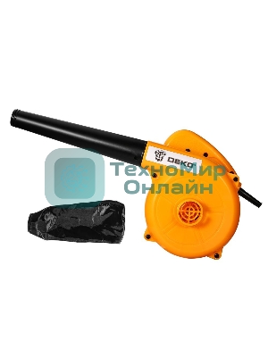 Воздуходувка-пылесос Deko DKBL600 600Вт пит.:от сети желтый