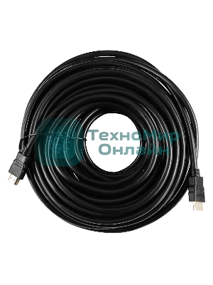 Кабель аудио-видео Buro HDMI (m)/HDMI (m) 20м. черный