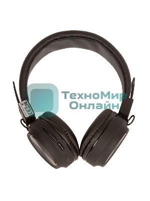 Беспроводные/проводные наушники Hoco W25 черный, полноразмерные, Bluetooth + проводной, до 12 ч.