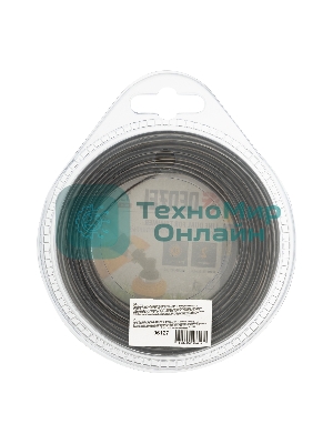 Леска для триммера Denzel двухкомпонентная круглая 2,0мм 15 м EXTRA CORD