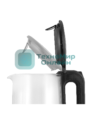 Чайник электрический Maunfeld MGK-612BK, 1.7л, стекло/металл