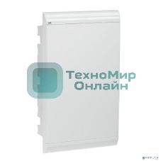 Бокс ЩРВ-П-36 мод. встраив. пластик IP41 PRIME бел. дверь IEK MKP82-V-36-WD-41-05