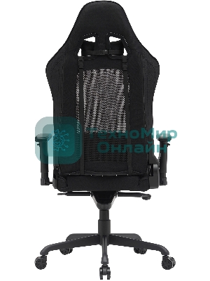 Кресло Cactus CS-CHR-MC04-BBK черный, экокожа