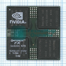Чип nVidia GeForce FX GO5200 NPB (64M)