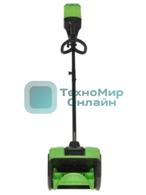 Снегоуборщик аккумуляторный Greenworks GD60SS2 60V, 30 см, с регулируемым направлением выброса, бесщеточный, c 1хАКБ 5Ач и ЗУ 2603207UG