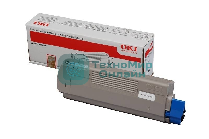 Картридж лазерный Oki C610 8K черный