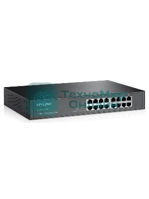 Коммутатор сетевой неуправляемый TP-Link SMB TL-SF1016DS 16 ports 10/100 Мбит/с