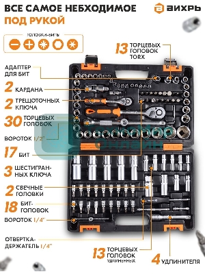 Набор инструментов 73/6/7/8