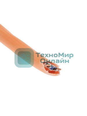 Кабель Cablexpert FPC-5051E-LSZH-4-CU indoor, FTP-LSZH 4x2x0.51, медный, кат.5e, однож., 305м, box, оранжевый