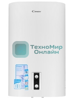 Водонагреватель электрический Candy CF80V-P1 INOX белый, накопительный, 80 л, 2 кВт