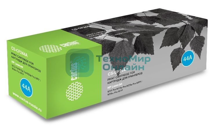 Картридж лазерный Cactus CS-CF244A черный (1000 стр.) для HP HP LJ M15 Pro/M15a Pro/M28a Pro MFP