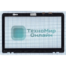 Сенсорное стекло (тачскрин) для Asus N551, черное с рамкой