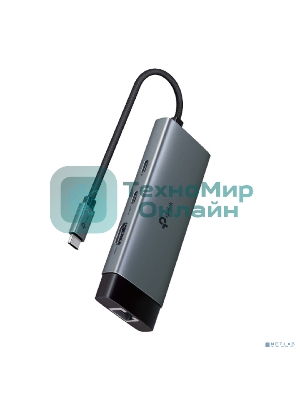 Разветвитель USB-C TP-Link UH6120C 2порт. серый