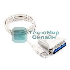 Переходник Gembird Конвертер Bitronics ->USB порт CUM-360, C36M/USBAM, 1.8м, блистер